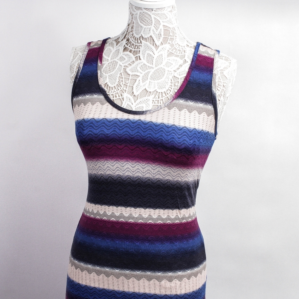 Karina Grimaldi maxi dress stretch racerback USA